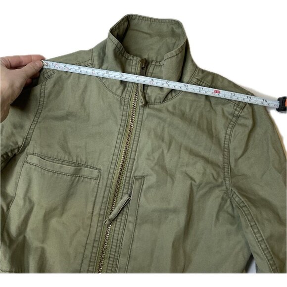 MADEWELL Fleet Utility Military Desert Olive Green Womens Jacket XS - Picture 9 of 11